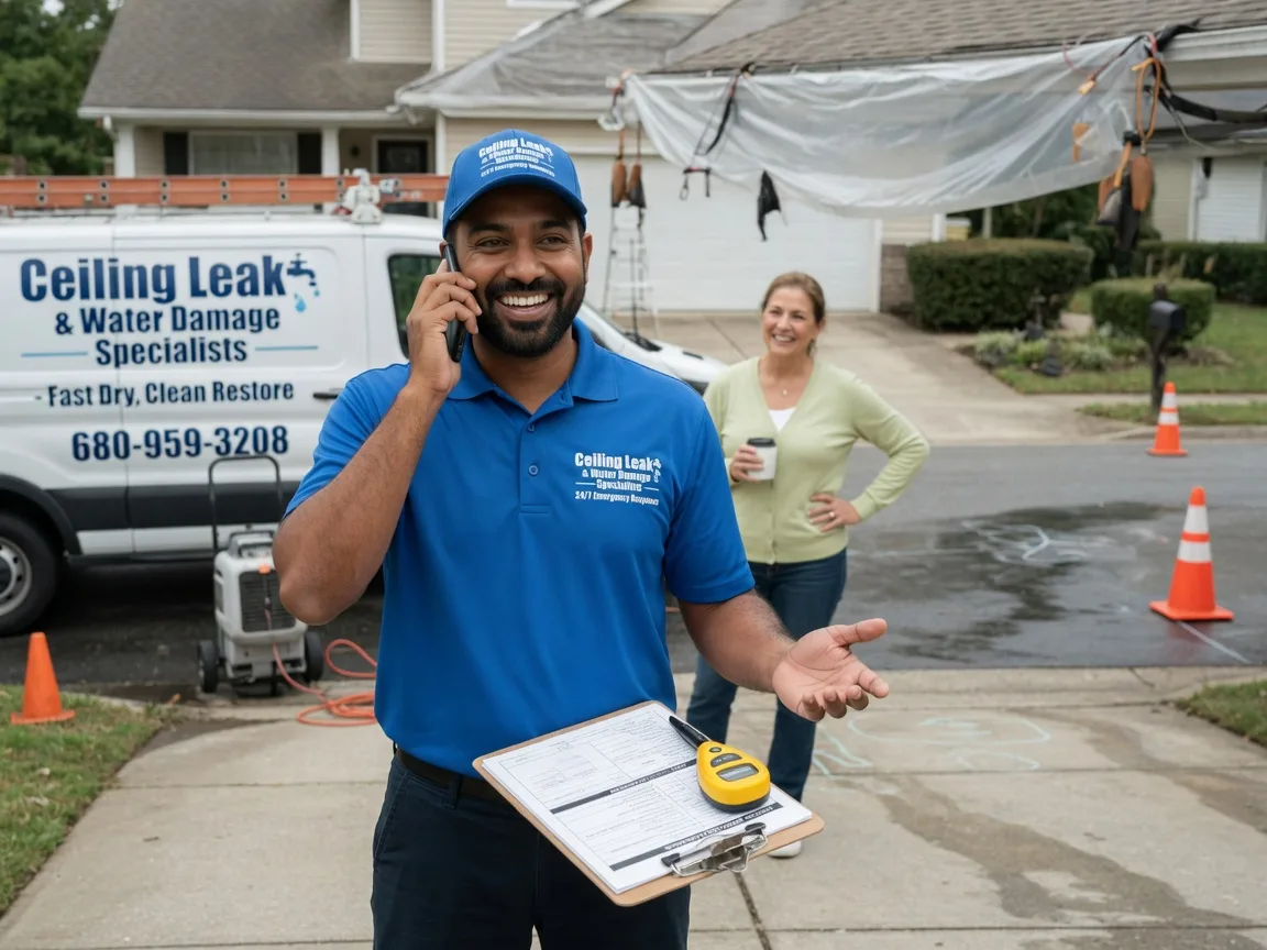 Ceiling Leak Cleanup Elba, NE FAQs