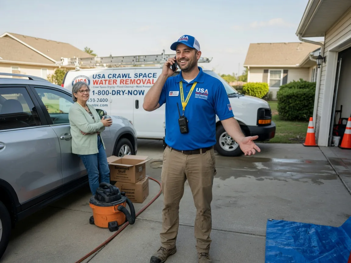 Crawl Space Water Removal Elba, NE FAQs